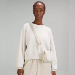 lululemon athletica Light Ivory Crossbody Camera Bag